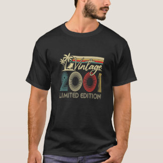 Vintage 2001 Limited Edition Outfit Retro 20Th Bir T-Shirt