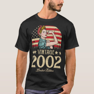 Vintage 2002 2002 20th Birthday 20 Years Old T-Shirt