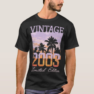 Vintage 2003 Limited Edition 19th Birthday 19 Year T-Shirt