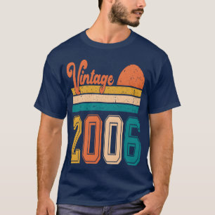 Vintage 2006 birthday gift retro T-Shirt