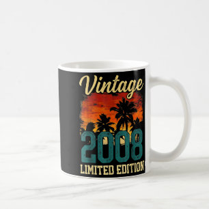 Vintage 2008 Limited Edition 18th Birthday 18 Year Coffee Mug