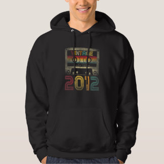 Vintage 2012 10th Birthday Ideas Men Women Him He Hoodie