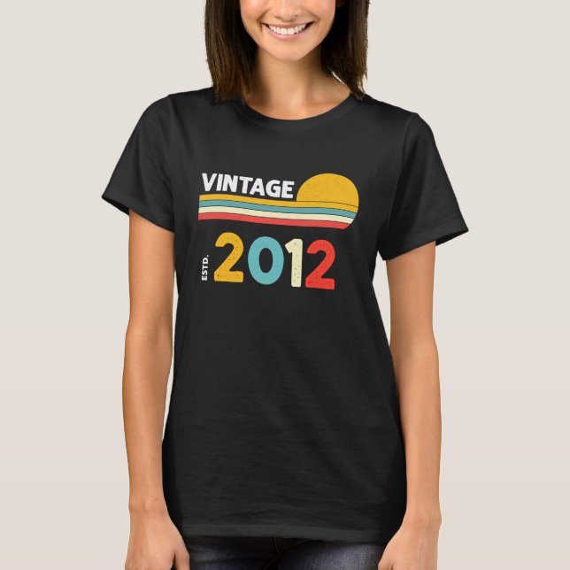 Vintage 2012 T-Shirt (Front)