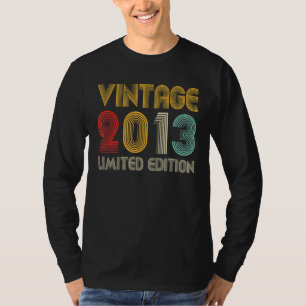 Vintage 2013  9 Years Old  9th Birthday T-Shirt