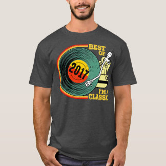 Vintage 2017 Birthday Shirt Im Classic Birthday Sh
