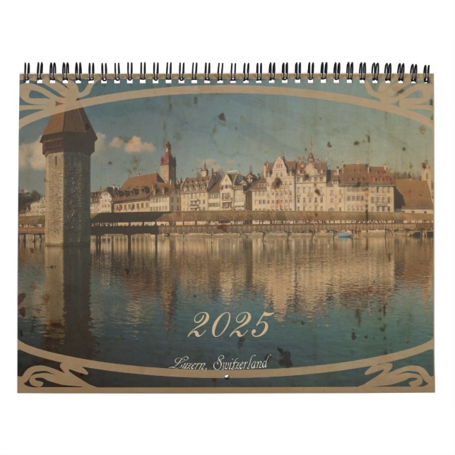 vintage 2025 calendar (Cover)