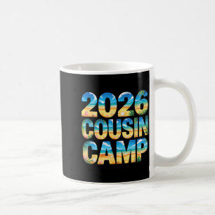 Vintage 2026 cousin camp crew reunion family trip coffee mug