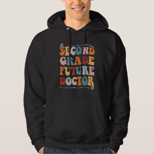 Vintage 2nd Second Grade Future Doctor Back To Sch Hoodie