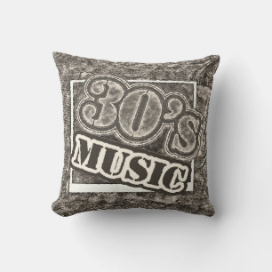 Vintage 30's Music - Pillow
