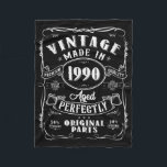 Vintage 35th Birthday Decorations Men Funny 1990 3 Fleece Blanket<br><div class="desc">Vintage 35th Birthday Decorations Men Funny 1990 35 Birthday T-shirt.png</div>