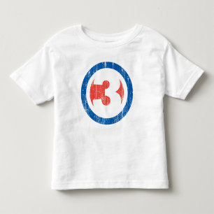 Vintage #3 toddler t-shirt