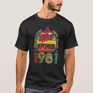 Vintage 41st Birthday Awesome Since September 1981 T-Shirt