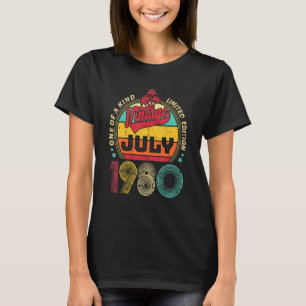 Vintage 42nd Birthday Awesome Since July 1980 T-Shirt