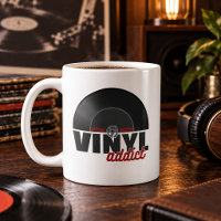 Vintage 45 RPM Vinyl Record Coffee Mug – Retro Mus