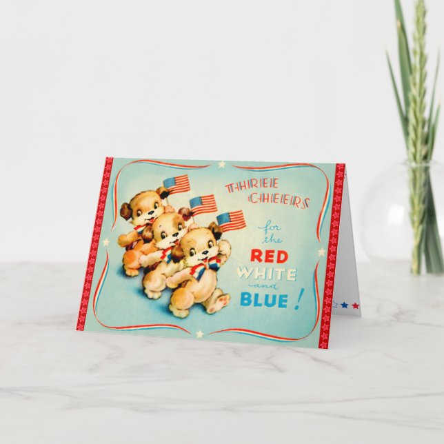 Vintage 4th of July Card (Front)