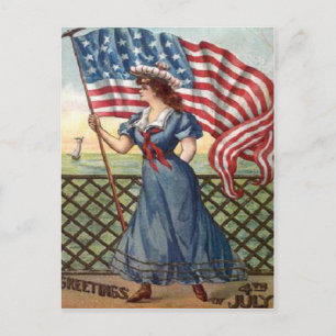 vintage 4th of July Postcard