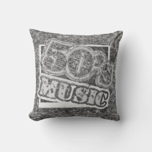 Vintage 50's Music - Pillow