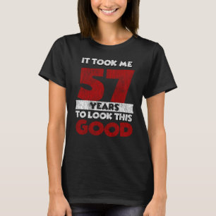 Vintage 57 Years Old Funny 57th Birthday Gift T-Shirt