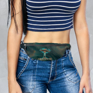 Vintage 60's Style Flying Saucer  Fanny Pack