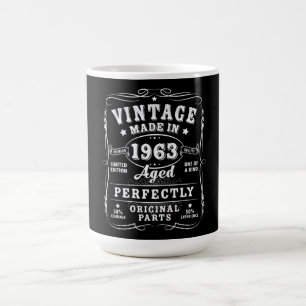Vintage 60th Birthday Decorations Funny birthday Magic Mug