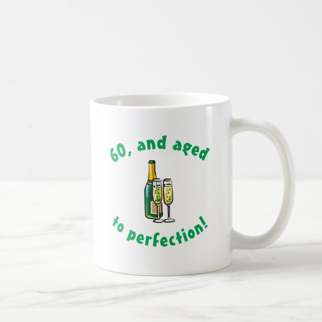 Vintage 60th Birthday Gift Coffee Mug (Right)