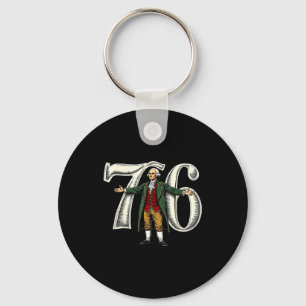 Vintage 6-7 7-6 George Washington 67 Six Seven Ame Keychain
