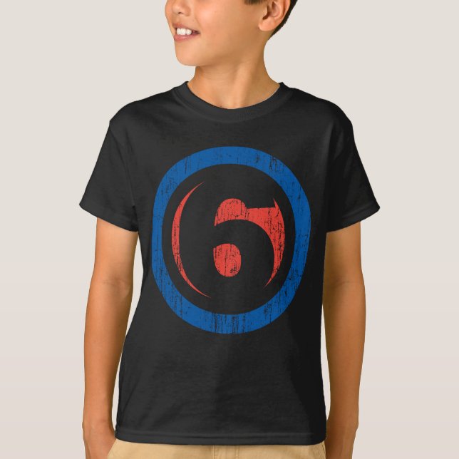 Vintage #6 T-Shirt (Front)