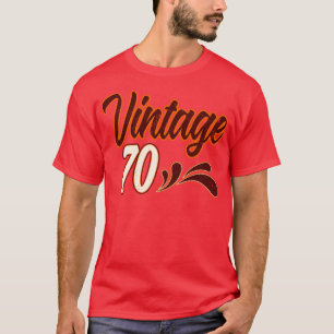 Vintage 70 Years Old Birthday T-Shirt