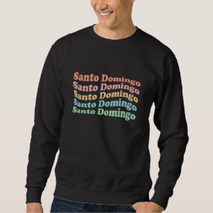 Vintage 70's Ecuador Hippie City - Retro Santo Dom Sweatshirt