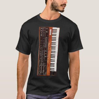 Vintage 70s Keyboard Synthesizer T-Shirt