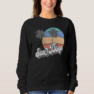 Vintage 70's San Diego California Beach Surfing Re Sweatshirt