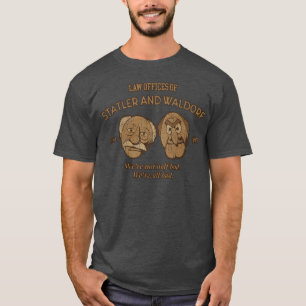 vintage 70s statler and waldorf friends girl T-Shirt
