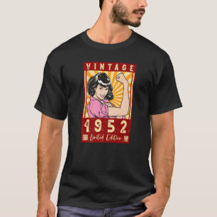 Vintage 70th Birthday  1952 Made Women's 70 Years  T-Shirt