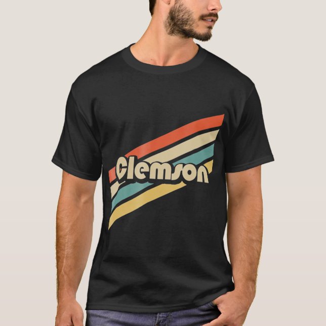 Vintage 80s Clemson South Carolina T-Shirt (Front)