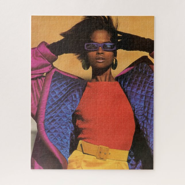 Vintage 80s Fashion Jigsaw Puzzle (Vertical)