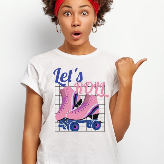vintage 80s groovy Sakte Let's roll T-Shirt (Creator Uploaded)