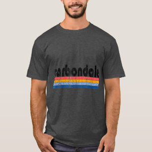 Vintage 80s Style Carbondale IL T-Shirt