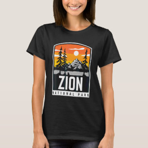 Vintage 80s Zion National State Park Hiking Trip G T-Shirt