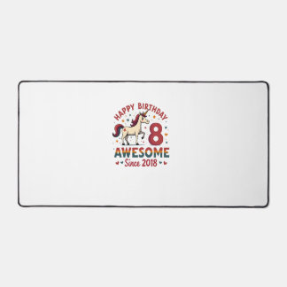 Vintage 8 Incroyable Depuis 2018 Licorne Anniversa