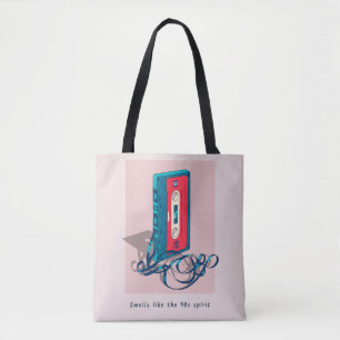 Vintage ’90s Cassette Tape Tote Bag