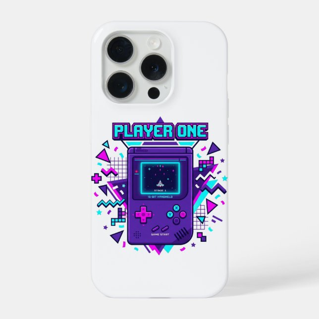 Vintage 90s Console Gaming Phone Case (Back)