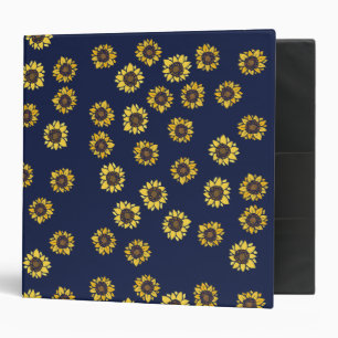 Vintage 90s Sunflower Sunflower art retro Sun Binder