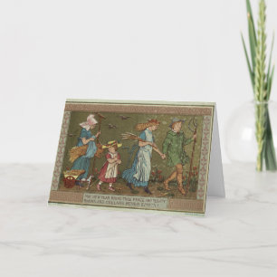 Vintage - A Bountiful New Year, Card