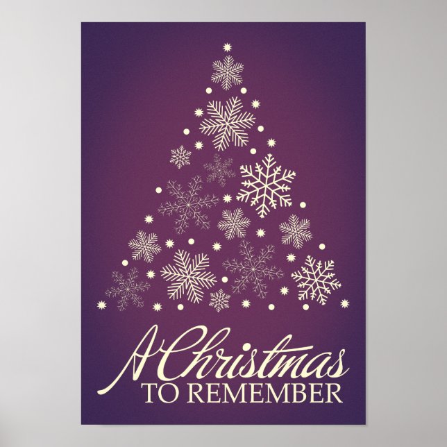Vintage A Christmas to remember Poster (Front)