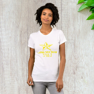 Vintage A Star Was Born 1983 Yellow Star T-Shirt
