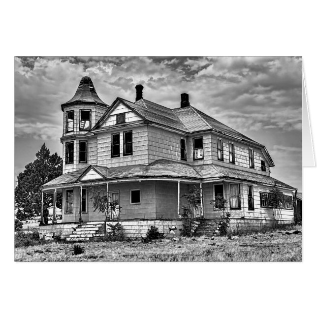 VINTAGE ABANDONED HOUSE (Front Horizontal)