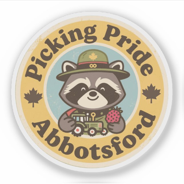 Vintage Abbotsford BC Picking Pride (Front)