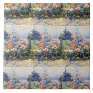 Vintage Abbott Fuller Graves Eastern Point Glouces Tile