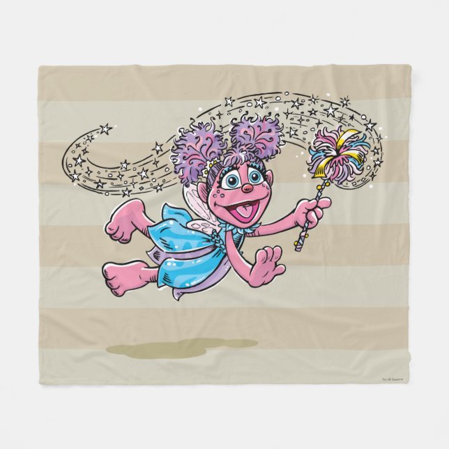 Vintage Abby Fleece Blanket (Front (Horizontal))