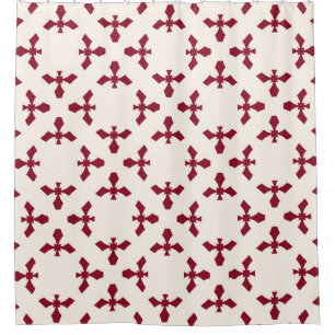 Vintage abstract geometric floral pattern. Seamles